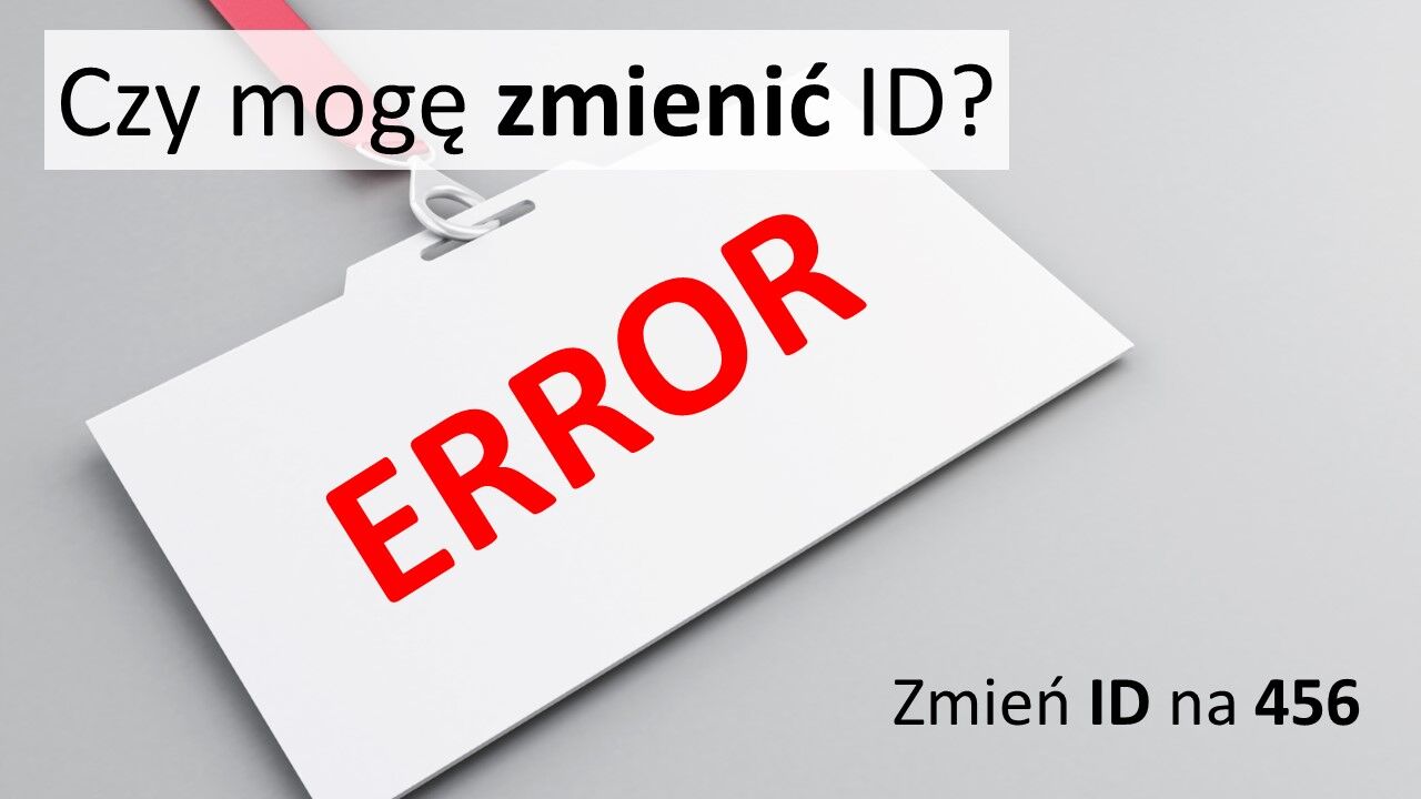 Czy można zmienić identyfikator karty